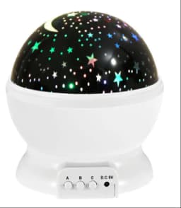 GGbingo Night Lamp Projector Starry Sky Night Light Lamp Decor Rotating Starry Nursery Moon Galaxy Projector Table Light