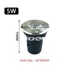 IP67 Waterproof Led Light Garden Underground 3W 5W 10W 15W Outdoor Buried Garden Path Spot Recessed Inground Lighting 220V DC12V