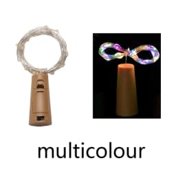 1/2/3M LED Wine Bottle Cork String Lights Holiday Decoration Garland Wine Bottle Fairy Light Christmas Copper Wire String Lights