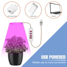 LED Phytolamp Indoor Grow Lights Full Spectrum Hydroponics Plant Lamp For Flower Seeds Cultivation DC5V USB LED Growth Light