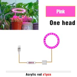 LED Phytolamp Indoor Grow Lights Full Spectrum Hydroponics Plant Lamp For Flower Seeds Cultivation DC5V USB LED Growth Light