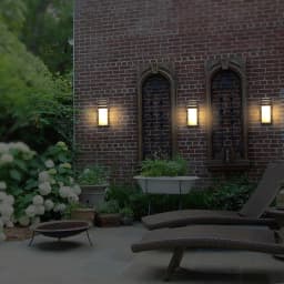 12W Outdoor Wall Lamp 110V 220V Sconce Balcony Garden Fence Yard Porch Light Indoor Living Room Bedside Wall Light Aluminium