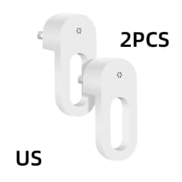 EU/US Plug Wall Night Light Socket With Twilight Sensor 1/2 Pcs Warm White Lamp Energy Saving For Kids Room Bedroom
