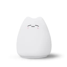 Mini Popular Cat Baby Night Lamp 7-color Pat Touch Color-changing Eye Protection Bedroom Bedside Night Light Gift Children