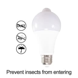 MunLii 220V E27 PIR Motion Sensor Lamp 12W 15W 18W LED Bulb with Motion Sensor Infrared Radiation Motion Detector Night Light