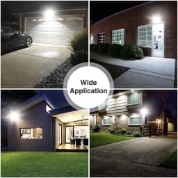 LED Flood Light IP66 Waterproof Outdoor Spotlight 100W AC220V Reflector Led Exterior Wall Lamp For Garden Street Gate Wall