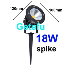 LED COB Outdoor Garden Light LED Lawn Lamp Spike 18W 15W 10W 7W Waterproof Bulb AC220V 110V 12V Landscape IP65 Path Spotlight