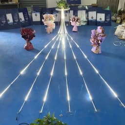16.5FT 5M 24V Flow LED Strip Track Light Waterproof DC24 SMD2835 For Outdoor Flexible Linear Strip Decorative Backlit Neon Light