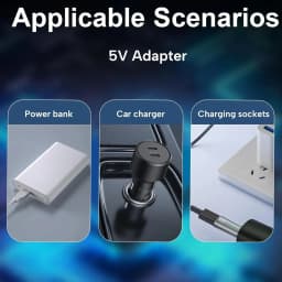 5V Type-C Shaver Adapter Charger Converter Compatible with Philips One Blade Shaver