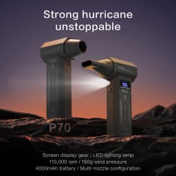 X6 Turbo Jet Blower 130000RPM Powerful Air Blower Brushless Motor Turbo Fan Jet Fan Cleaning Air Duster Blower Air Puissant Tool