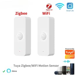 Tuya WiFi Zigbee PIR Motion Sensor Smart Home Human Body Infrared Detector Security Smart Life Works With Alexa Google
