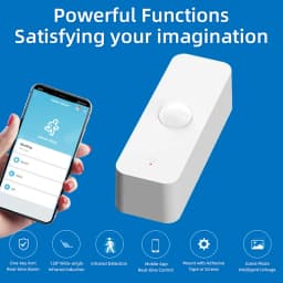 Tuya WiFi Zigbee PIR Motion Sensor Smart Home Human Body Infrared Detector Security Smart Life Works With Alexa Google