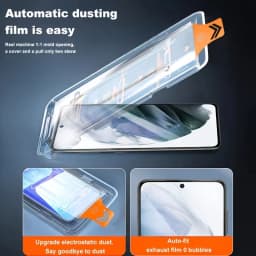HD Screen Protector For Samsung A57 A17 A16 A56 5G A55 A36 A35 A26 A24 A15 A14 A13 A12 A71 A72 A73 Dust Free Easy Install Glass