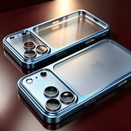 Luxury Plating Color PC Transparent Phone Case For iPhone 18 17 16 15 14 13 18 Pro Max Air Lens Protection Matte Back Hard Cover