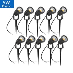 Garden Decorations Light LED IP65 Waterproof Lawn Lamp 220V 110V 12V 24V Warm White Green 5W 10W 15W 20W Landscape Spike Spotlig