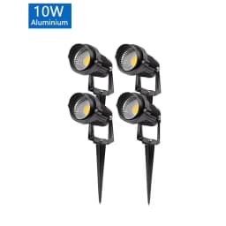 Garden Decorations Light LED IP65 Waterproof Lawn Lamp 220V 110V 12V 24V Warm White Green 5W 10W 15W 20W Landscape Spike Spotlig