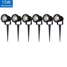 Garden Decorations Light LED IP65 Waterproof Lawn Lamp 220V 110V 12V 24V Warm White Green 5W 10W 15W 20W Landscape Spike Spotlig