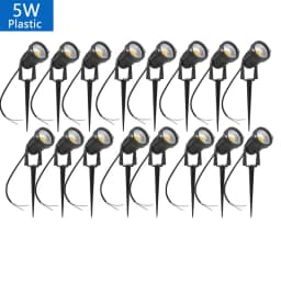 Garden Decorations Light LED IP65 Waterproof Lawn Lamp 220V 110V 12V 24V Warm White Green 5W 10W 15W 20W Landscape Spike Spotlig
