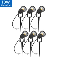 Garden Decorations Light LED IP65 Waterproof Lawn Lamp 220V 110V 12V 24V Warm White Green 5W 10W 15W 20W Landscape Spike Spotlig