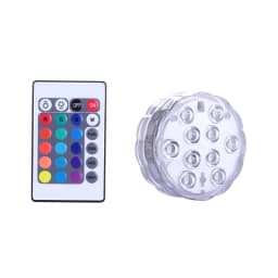 Multi Color Submersible LED Light Pool Lights IP68 Waterproof Underwater Night Lamp Vase Bowl Party Wedding Christmas Decoration