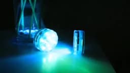 Multi Color Submersible LED Light Pool Lights IP68 Waterproof Underwater Night Lamp Vase Bowl Party Wedding Christmas Decoration
