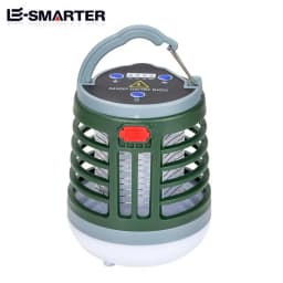 Hanging UV LED Mosquito Killer Lamp Electric Shock Insect Repeller Light USB Portable Outdoor Waterproof Hiking Camping Lantern