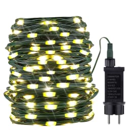 30M 20M 50M 10M 100M LED String Light 24V RGB Warm White Waterproof Outdoor Garland Christmas Decoration Garden Xmas Lights
