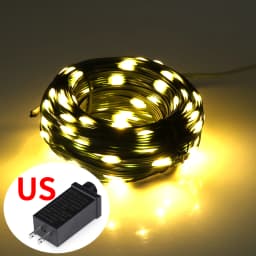 30M 20M 50M 10M 100M LED String Light 24V RGB Warm White Waterproof Outdoor Garland Christmas Decoration Garden Xmas Lights