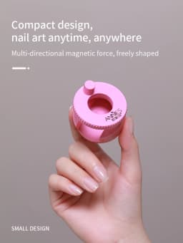 Nail Art Automatic Suction Cat Eye Magnet Artifact, Multifunctional, Ultra Strong, Wide Light French Cat Eye Magnet