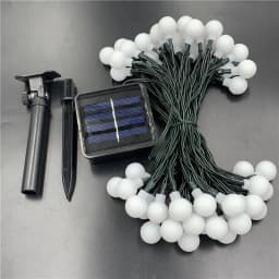 100LED Solar String Flowers Fairy Lights 10m 20m Waterproof Outdoor Solar String Lights Decorated Garden Christmas Holiday Light