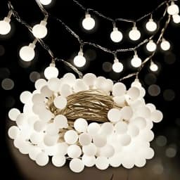 Globe String Lights USB/Battery Power String Lights Waterproof Outdoor Lamp for Wedding Garden Christmas Camping Party Decor
