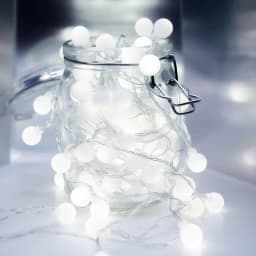Globe String Lights USB/Battery Power String Lights Waterproof Outdoor Lamp for Wedding Garden Christmas Camping Party Decor