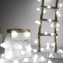 Globe String Lights USB/Battery Power String Lights Waterproof Outdoor Lamp for Wedding Garden Christmas Camping Party Decor