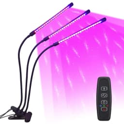 USB LED Plant Grow Light Indoor Garden 10 Dimmable Levels Grow Light Full Spectrum Timer Setting Hydroponic Greenhouse 3H/9H/12H