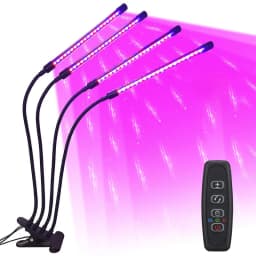 USB LED Plant Grow Light Indoor Garden 10 Dimmable Levels Grow Light Full Spectrum Timer Setting Hydroponic Greenhouse 3H/9H/12H