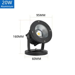 LED Garden Lights Outdoor Waterprof Lawn Lamp 220V110V12V 5W10W15W20W Landscape Spike Bulb IP65 Led Light Garden Path Spotlights
