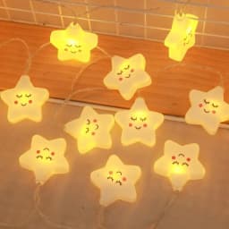 LED Lights String Star Garland Lamp USB/Battery Powered For Living Room Outdoor Garden Camping Wedding Christmas Party Decor