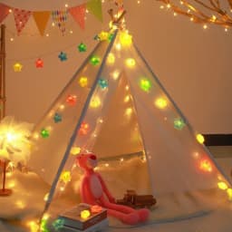 LED Lights String Star Garland Lamp USB/Battery Powered For Living Room Outdoor Garden Camping Wedding Christmas Party Decor