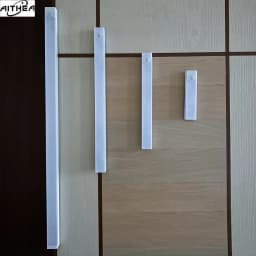 AITHEA Motion Sensor LED Night Light USB Rechargeable Bedside Lamp Wireless Portable Cabinet Tube Light for Wardrobe Staircase