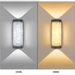Outdoor Waterproof Wall Light European Luxury Crystal 10W LED Wall Lamp for Porch Corridor Villa Hotel Exterior Wall Lamps