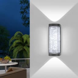 Outdoor Waterproof Wall Light European Luxury Crystal 10W LED Wall Lamp for Porch Corridor Villa Hotel Exterior Wall Lamps