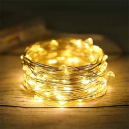 20m USB LED String Lights Fairy String Lights Warm White LED String Lights for Christmas Wedding Party Home Holiday Decoration