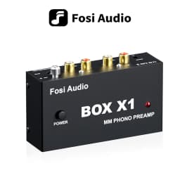 Fosi Audio Phono Preamp for Turntable Phonograph Preamplifier Mini Stereo Audio HiFi With Headphone Amplifier