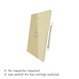 ZigBee Smart Light Switch,Wall Touch Panel US,With Neutral/No Neutral ,No Capacitor,Tuya Smart Life,Works with Alexa,Google Hub