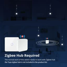 Zemismart Zigbee 30A Water Heater Switch Work with Tuya EU Touch Boiler Switch Electric Light Switch High Power Alexa Google