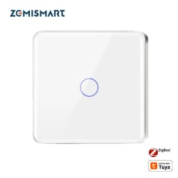 Zemismart Zigbee 30A Water Heater Switch Work with Tuya EU Touch Boiler Switch Electric Light Switch High Power Alexa Google