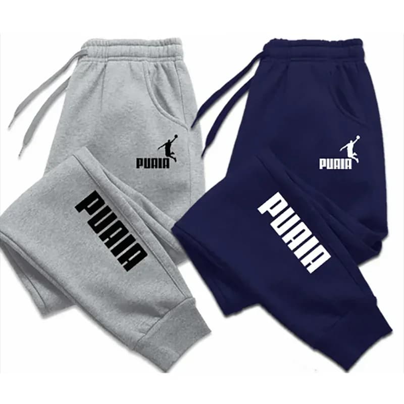 2025 Printed Logo Pants Men Fashion Sports Trousers Drawstring Jogging Pants Trousers Casual Baggy Pants Sweatpants Wholesale