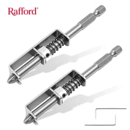 Rafford Screw Holder Drill Bit Phillips Anti-Drop Screwdriver Bit Fixing Clamp Set Suitable for Electric Drills, DIY Repair.