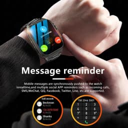 LIGE Bluetooth Call Men Smart Watch Women 600Mah Large Battery 100+ Sports Fitness Tracker Waterproof Local Music Smartwatch Man