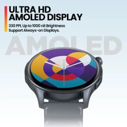 [2024 World Premiere] Zeblaze Btalk 3 Pro Smart Watch AMOLED Display Hi-Fi Bluetooth Phone Calls Health and Fitness Tracking